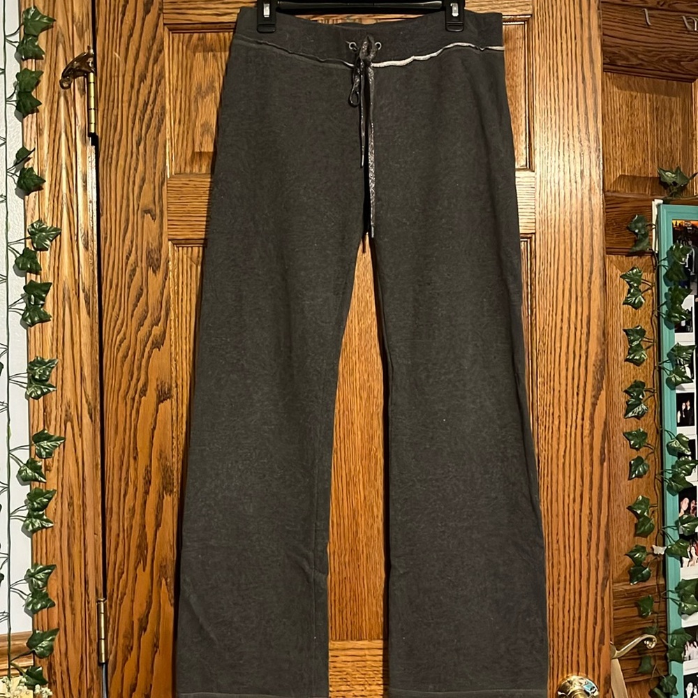 Juicy couture, low rise, flare sweats.